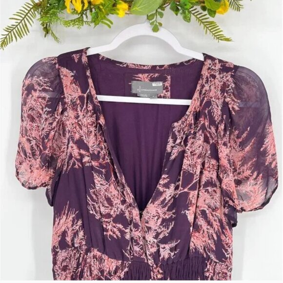 Anthropologie The SOMERSET Dress Small Tiered Whimsical Fairy Boho Maxi Holiday - Picture 5 of 13